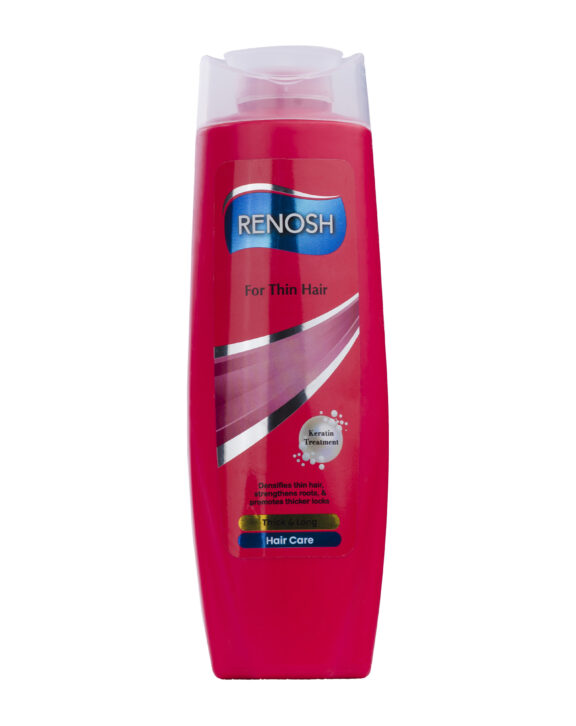  A paraben-free shampoo with biotin and keratin that strengthens roots and helps thin hair look thicker, fuller, and healthier.